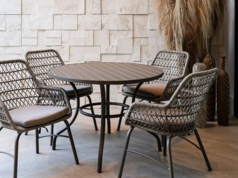 Conjunto de Mesa em Corda Lírio