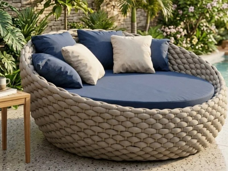 Chaise Tricô Náutico Rami